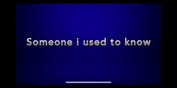 Someone I Used To Know