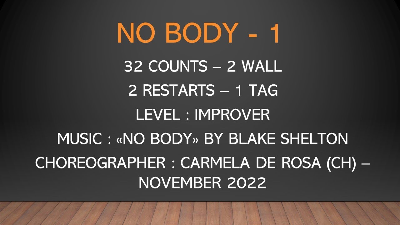 No Body – 1