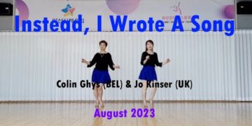 Instead, I Wrote A Song