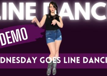 Wednesday Goes Line Dancing