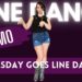 Wednesday Goes Line Dancing